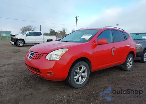 2010 Nissan Rogue Sl из США, поврежденный, VIN JN8AS5MT2AW030927